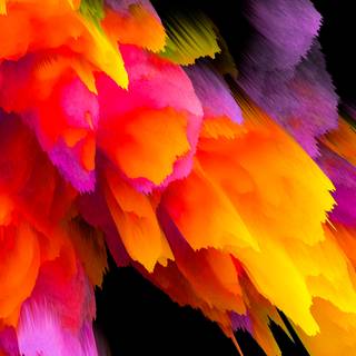 Colorful explosion wallpaper