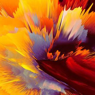 Colorful explosion wallpaper