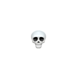 Skull Emoji wallpaper