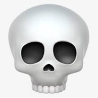 Skull Emoji wallpaper