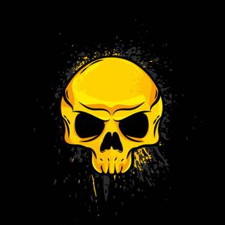 Skull Emoji wallpaper