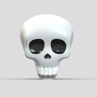 Skull Emoji wallpaper