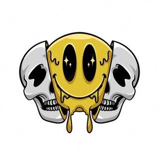 Skull Emoji wallpaper