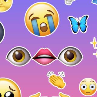 Skull Emoji wallpaper