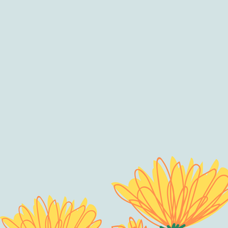 Simple spring phone wallpaper