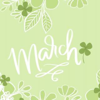 Simple spring phone wallpaper