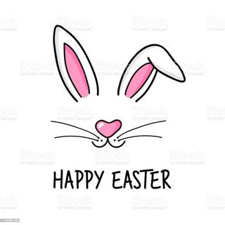 Happy Easter bunnys wallpaper