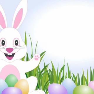 Happy Easter bunnys wallpaper
