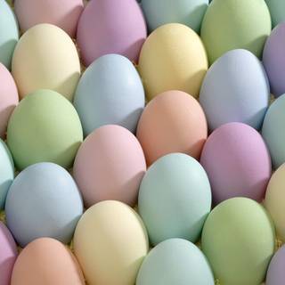 Aesthetic Easter egg wallpaper