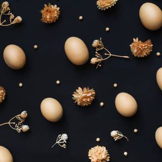 Aesthetic Easter egg wallpaper