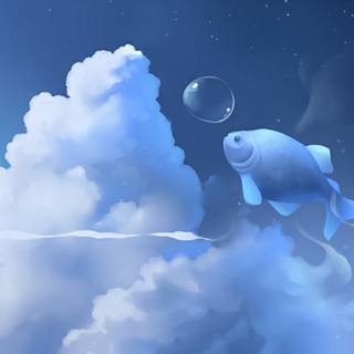 Fish Upon The Sky wallpaper