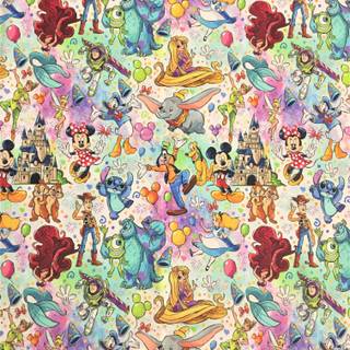 Disney princess collage wallpaper