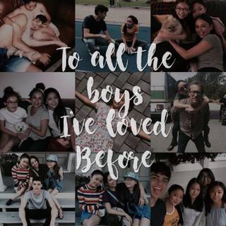 To All The Boys I've Loved Before collage wallpaper