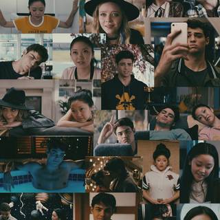 To All The Boys I've Loved Before collage wallpaper