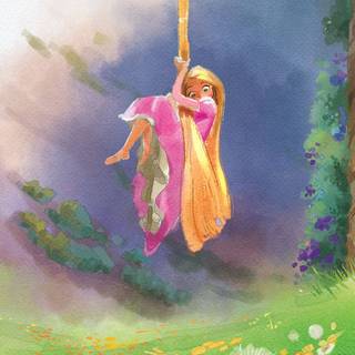 Rapunzel aesthetic wallpaper