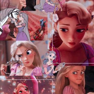 Rapunzel aesthetic wallpaper