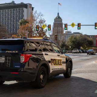 San Antonio police car wallpaper