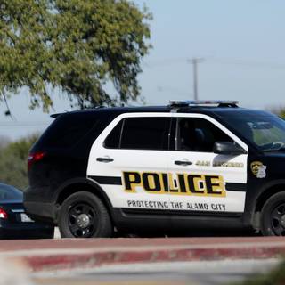 San Antonio police car wallpaper