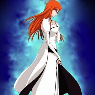 Ichigo and Orihime wallpaper