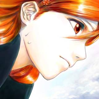 Ichigo and Orihime wallpaper