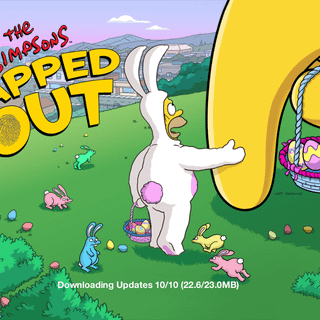 Happy Easter Simpsons wallpaper