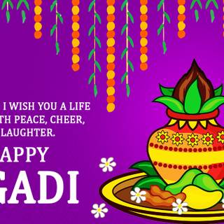 Happy Ugadi 2023 wallpaper