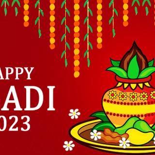 Happy Ugadi 2023 wallpaper