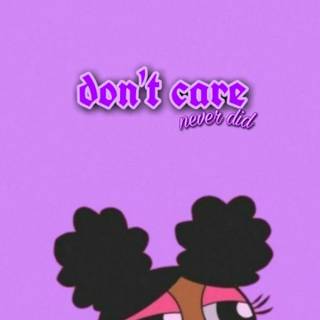 Purple black girl wallpaper