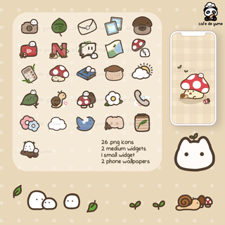 Cute cafe wallpaper