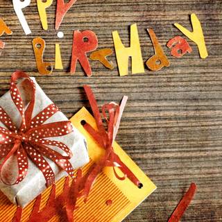 Birthday collage wallpaper