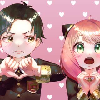 Anya and Damian Spy x Family wallpaper