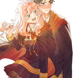 Anya and Damian Spy x Family wallpaper