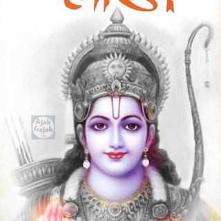 Smiling lord Ram wallpaper