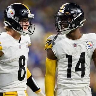 Kenny Pickett and George Pickens wallpaper