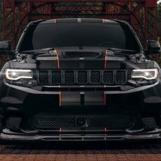 Jeep Trackhawk blacked out wallpaper