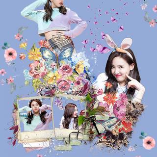 Chaeyoung and Nayeon wallpaper