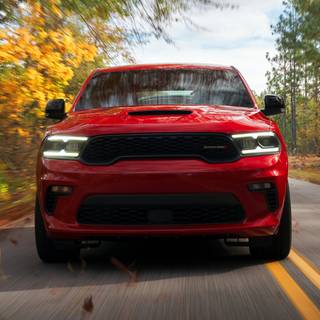 Dodge Durango red wallpaper