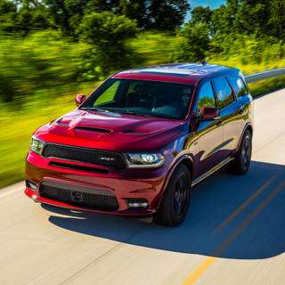 Dodge Durango red wallpaper