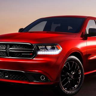 Dodge Durango red wallpaper