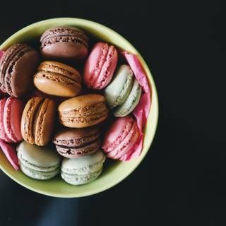 Macarons HD wallpaper