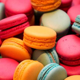 Macarons HD wallpaper