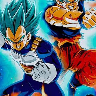 Goku x Vegeta wallpaper