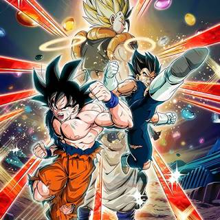 Goku x Vegeta wallpaper
