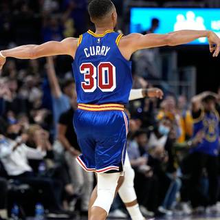 Steph Curry 2023 computer wallpaper