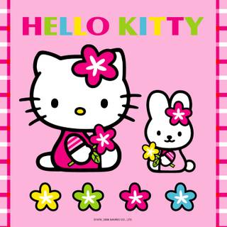 Hello Kitty Easter computer wallpaper