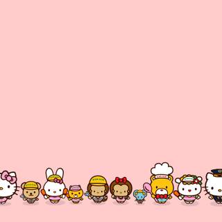 Hello Kitty Easter computer wallpaper