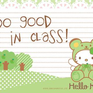 Hello Kitty Easter computer wallpaper