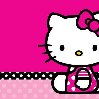 Hello Kitty Easter computer wallpaper