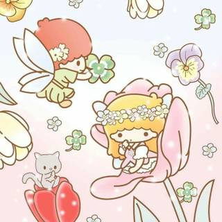 Spring Sanrio wallpaper