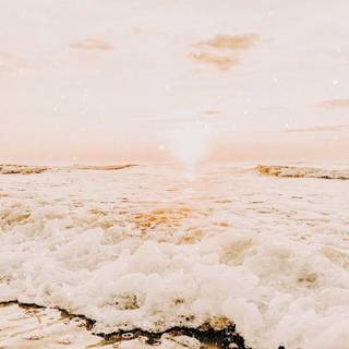 Spring beach wallpaper